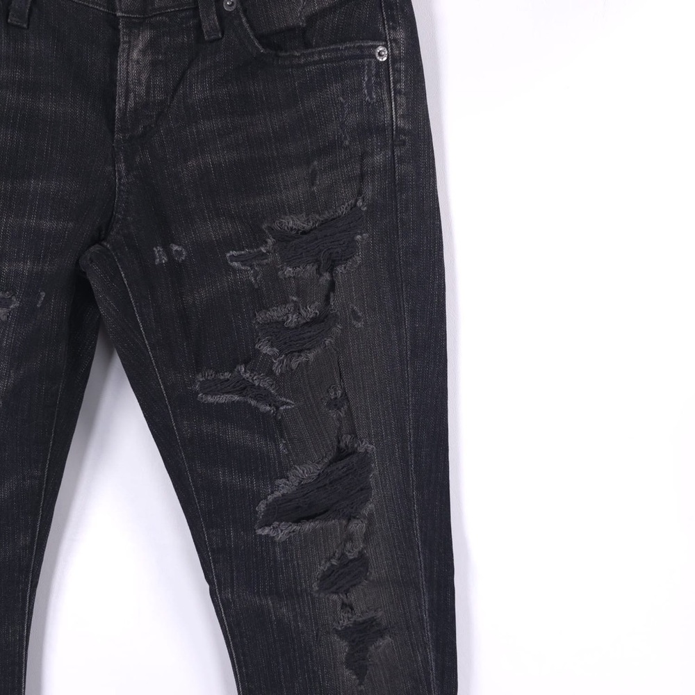 NWT AGOLDE USA🇺🇸MADE‎ CHLOE Low Rise Slim LIVERPOOL Jeans A001-2029 Size 25 - Picture 14 of 16